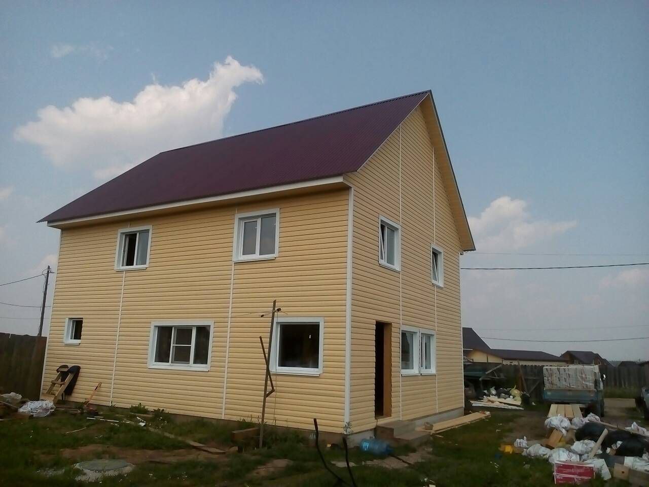 Каркасный дом 150 м²